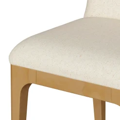 Rosin Dining Chair - Natural Oak and Sand Ivory