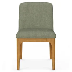 Rosin Dining Chair - Smoked Oak and Welsh Green