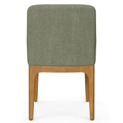 Rosin Dining Chair - Smoked Oak and Welsh Green