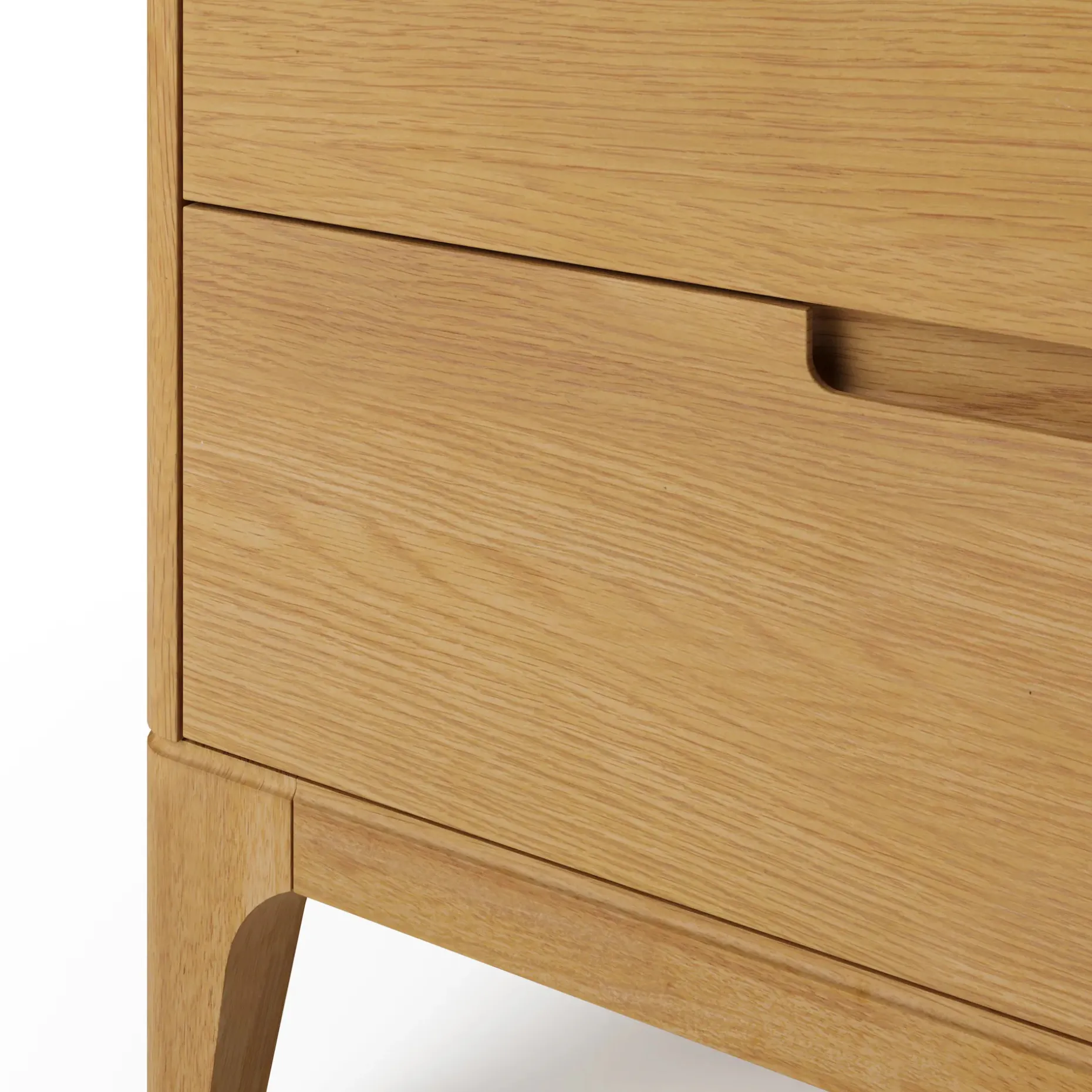 Rosin 6-Drawer Double Dresser - Natural Oak