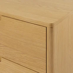 Rosin 6-Drawer Double Dresser - Natural Oak
