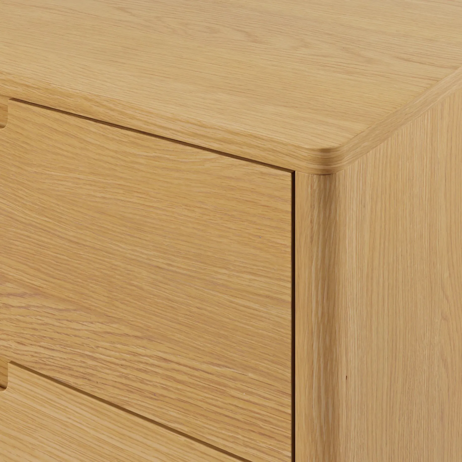 Rosin 6-Drawer Double Dresser - Natural Oak