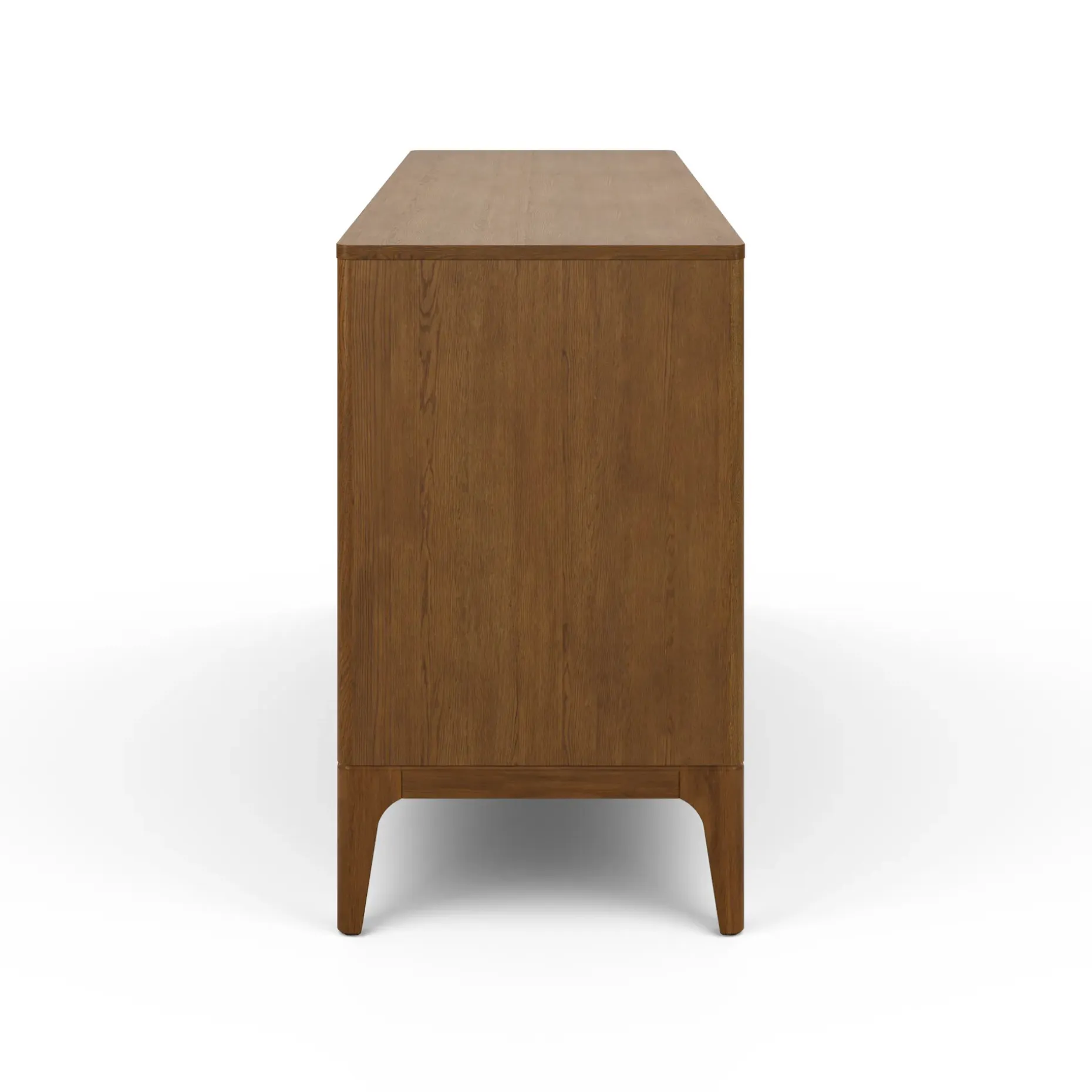 Rosin 6-Drawer Double Dresser - Smoked Oak