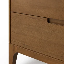 Rosin 6-Drawer Double Dresser - Smoked Oak