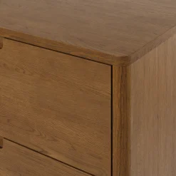 Rosin 6-Drawer Double Dresser - Smoked Oak