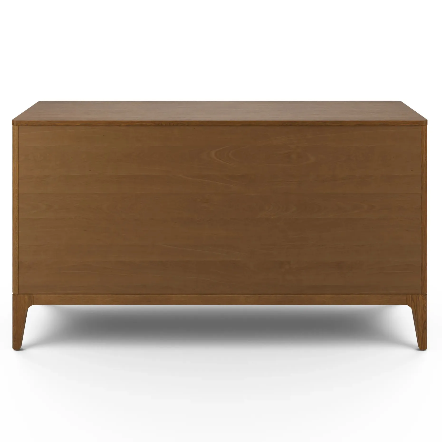 Rosin 6-Drawer Double Dresser - Smoked Oak