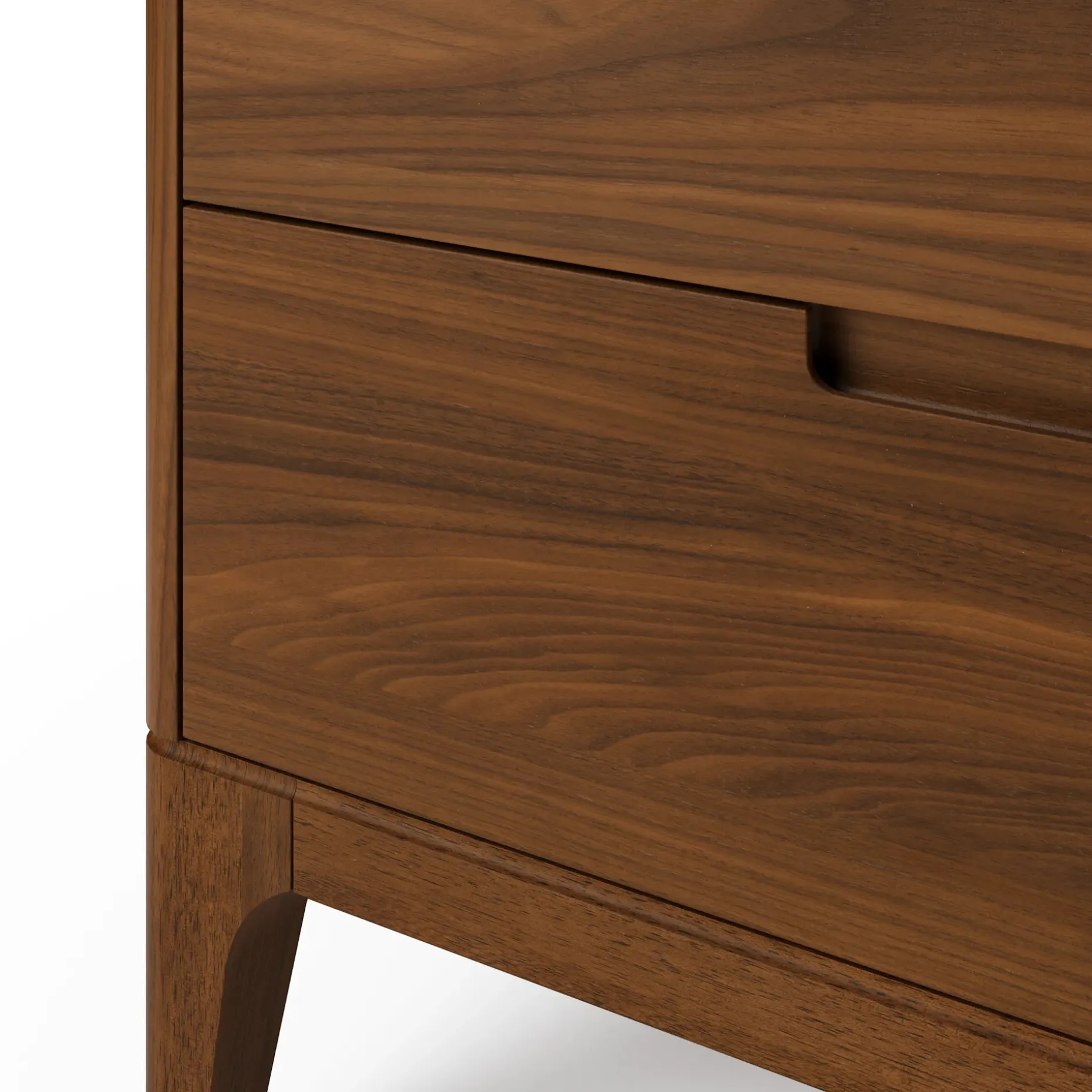 Rosin 6-Drawer Double Dresser - Walnut