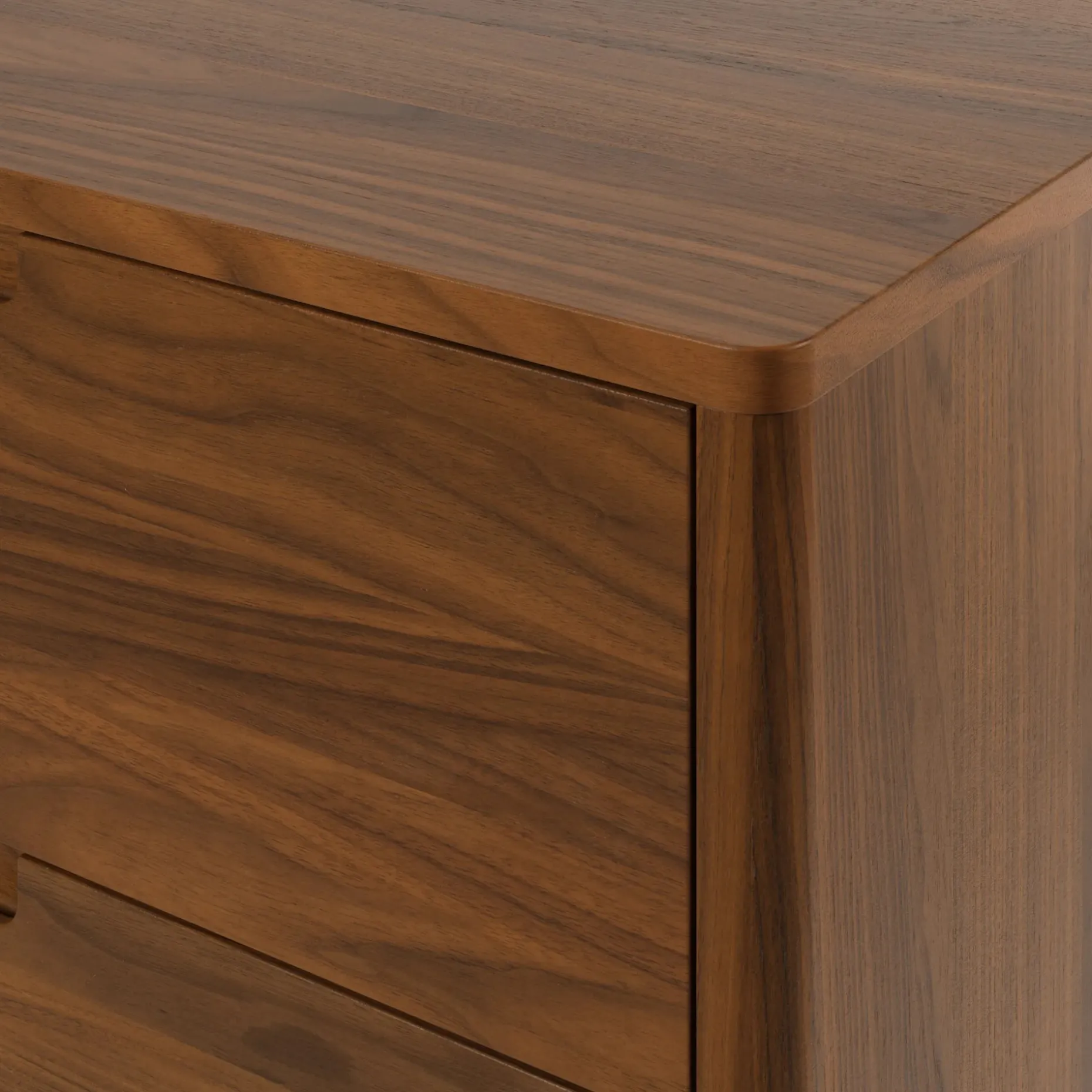 Rosin 6-Drawer Double Dresser - Walnut