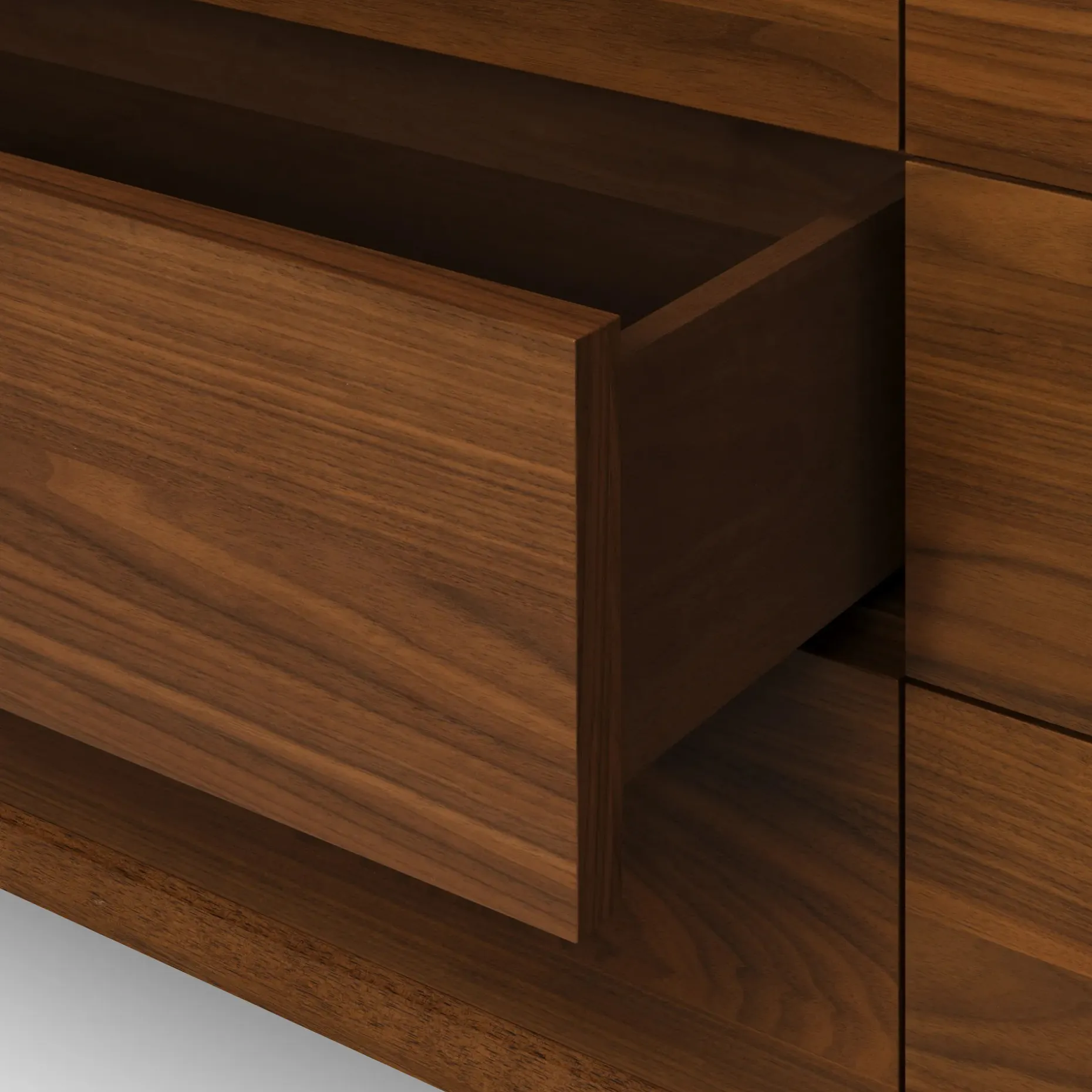 Rosin 6-Drawer Double Dresser - Walnut
