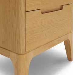 Rosin 2-Drawer Nightstand - Natural Oak