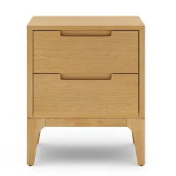 Rosin 2-Drawer Nightstand - Natural Oak