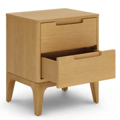 Rosin 2-Drawer Nightstand - Natural Oak