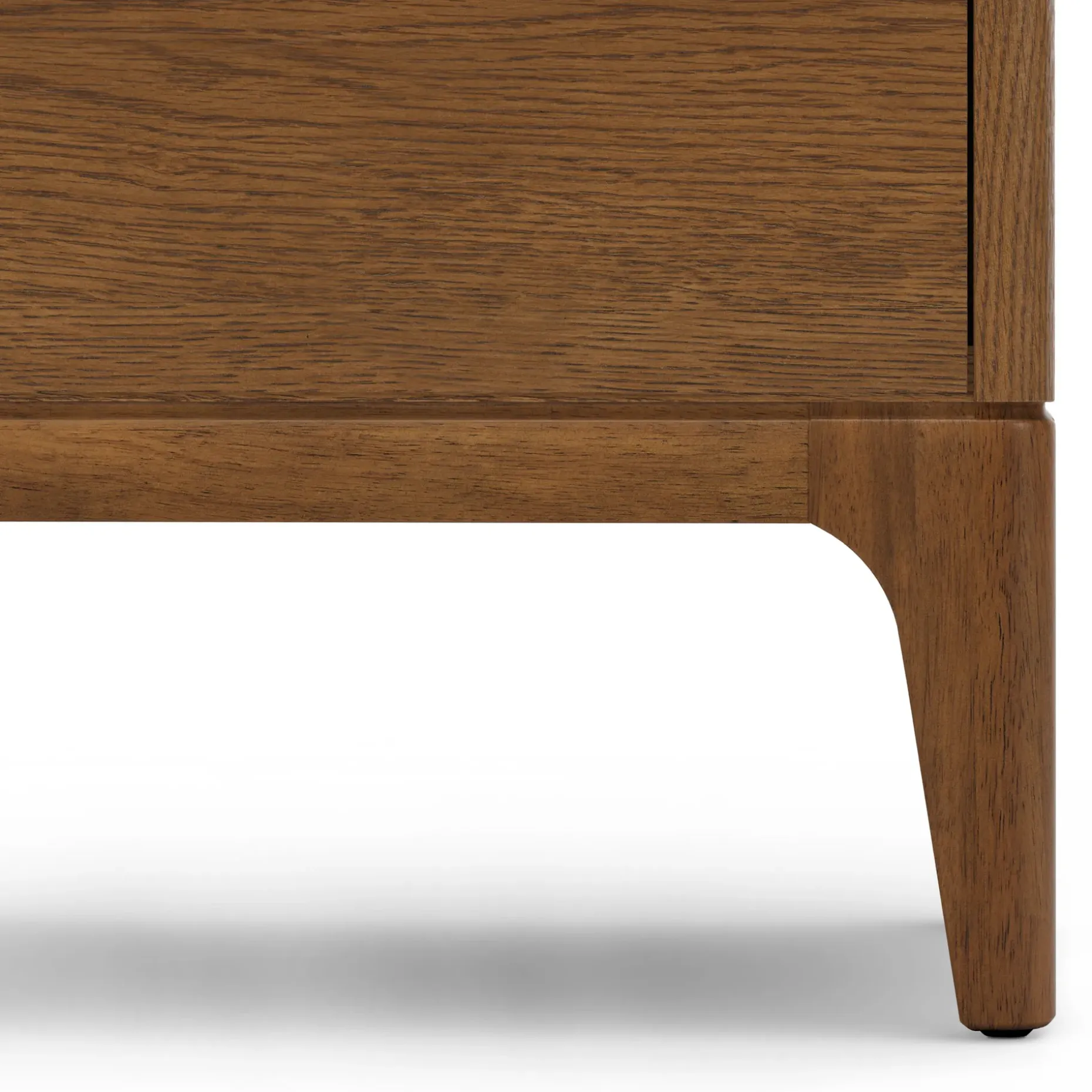 Rosin 2-Drawer Nightstand - Smoked Oak
