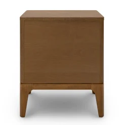 Rosin 2-Drawer Nightstand - Smoked Oak