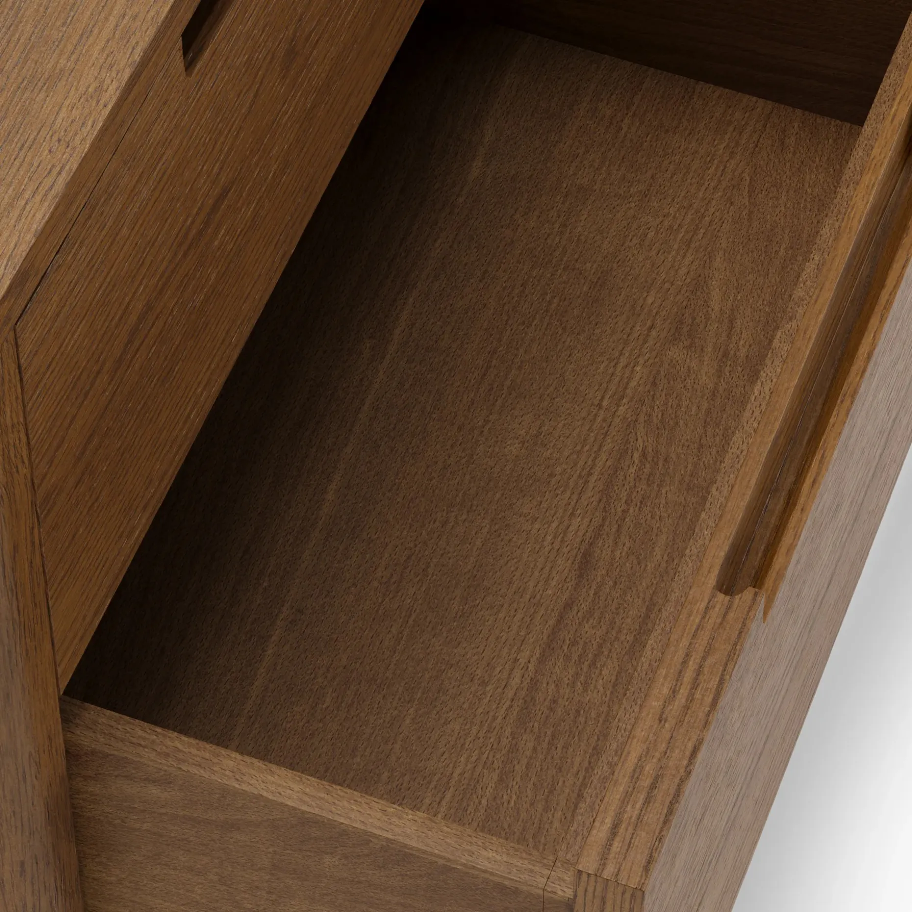 Rosin 2-Drawer Nightstand - Smoked Oak