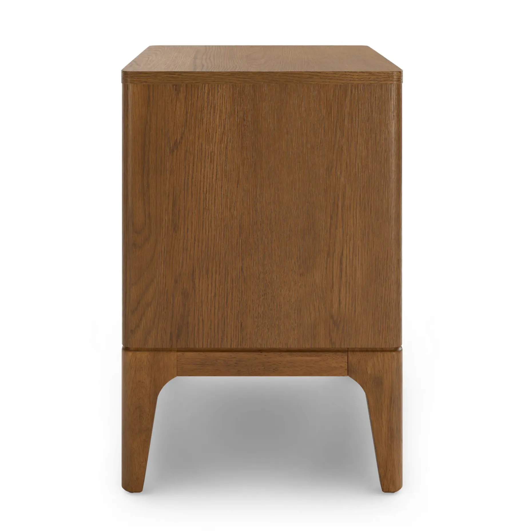 Rosin 2-Drawer Nightstand - Smoked Oak