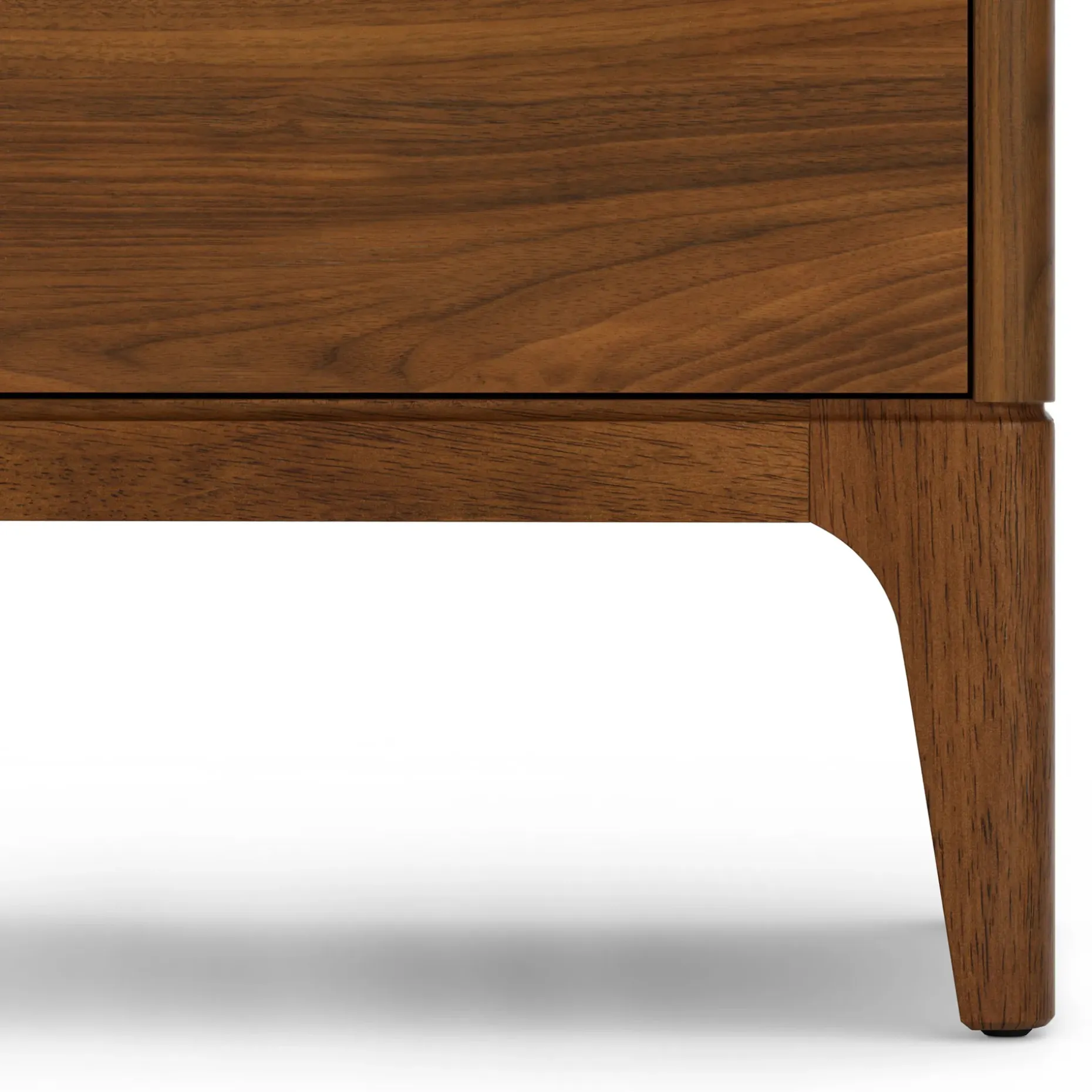 Rosin 2-Drawer Nightstand - Walnut