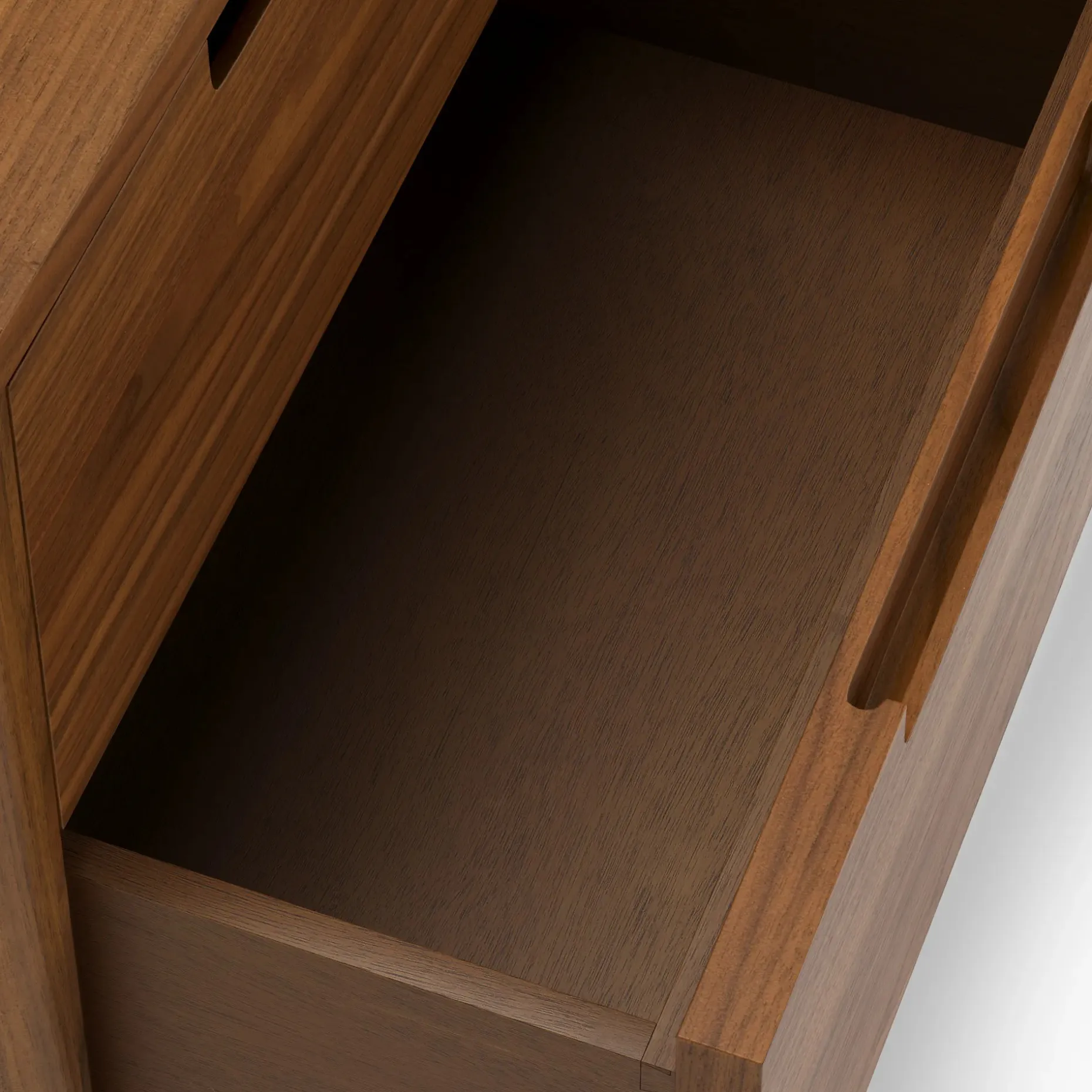 Rosin 2-Drawer Nightstand - Walnut