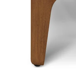 Rosin King Upholstered Bed - Smoked Oak and Welsh Green