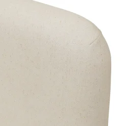 Rosin Queen Upholstered Bed - Natural Oak and Sand Ivory