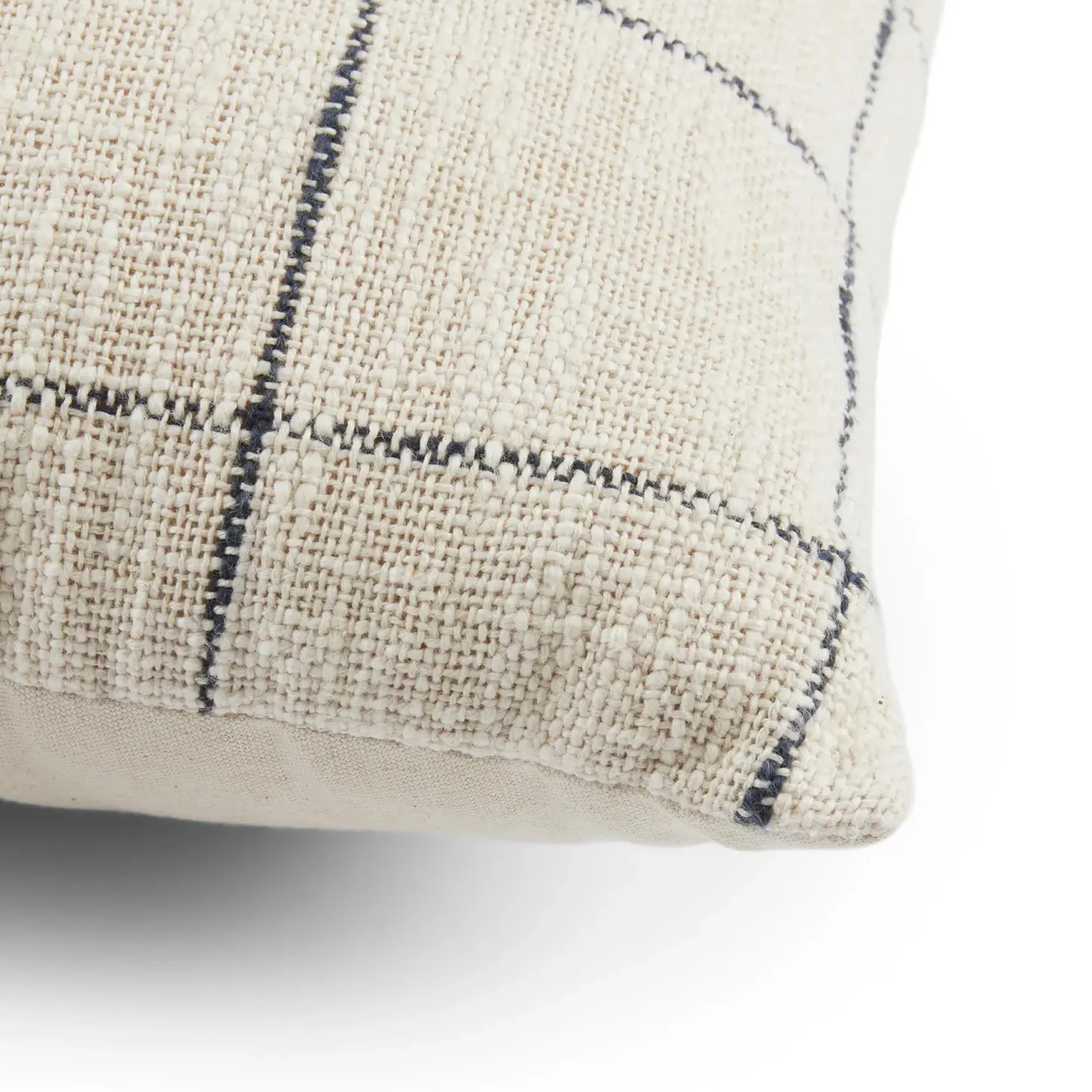 Rudbeck Pillow - Ivory Plaid