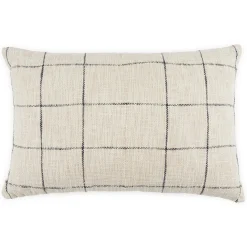 Rudbeck Pillow - Ivory Plaid