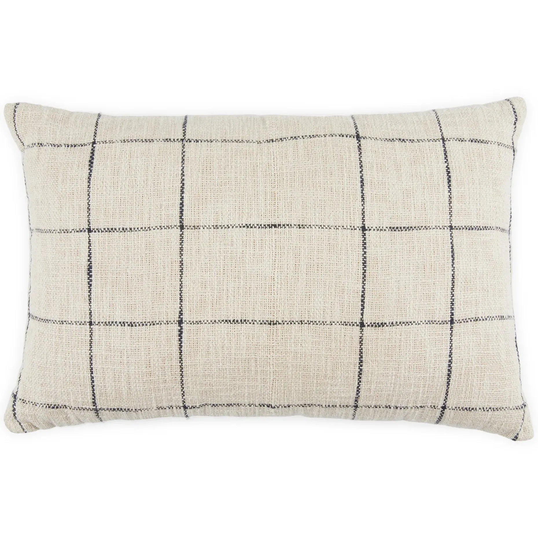 Rudbeck Pillow - Ivory Plaid