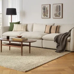 Rudbeck Pillow - Ivory Plaid