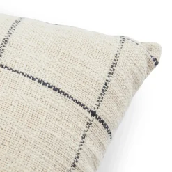 Rudbeck Pillow - Ivory Plaid