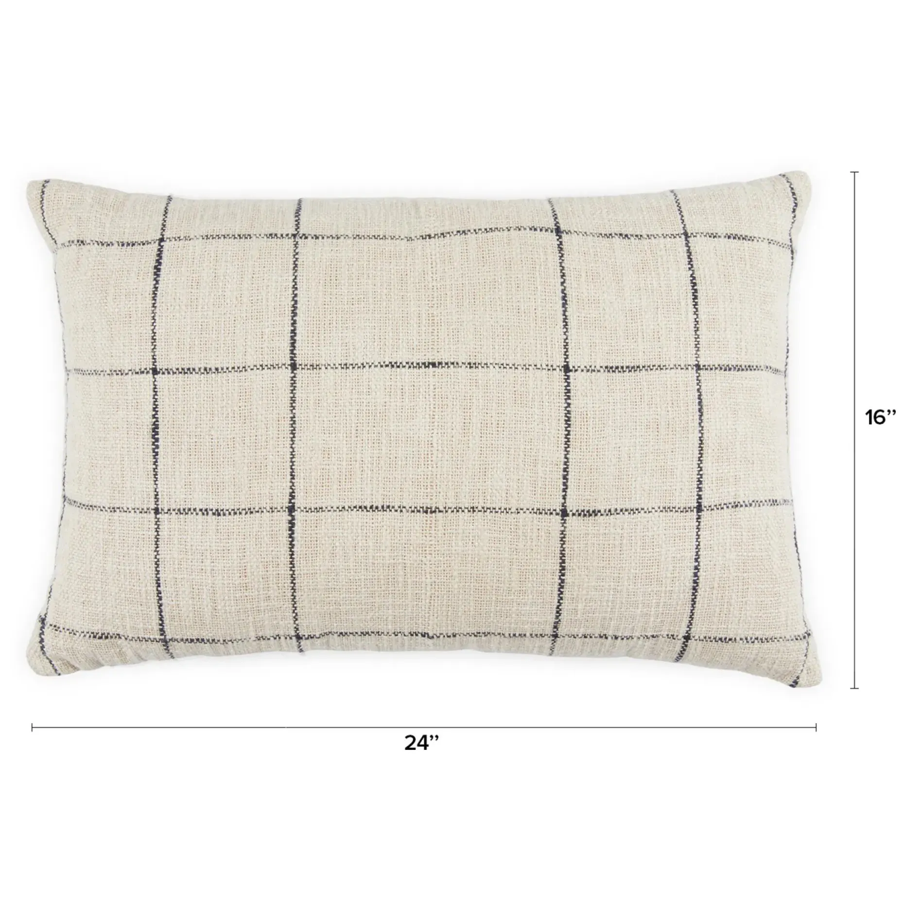 Rudbeck Pillow - Ivory Plaid