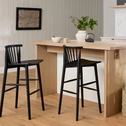 Rus Bar Stool - Black