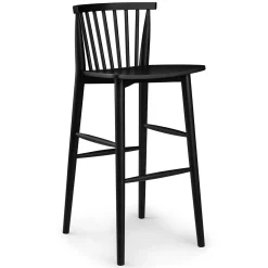 Rus Bar Stool - Black