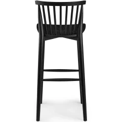 Rus Bar Stool - Black