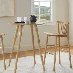 Rus Bar Stool - Light Oak