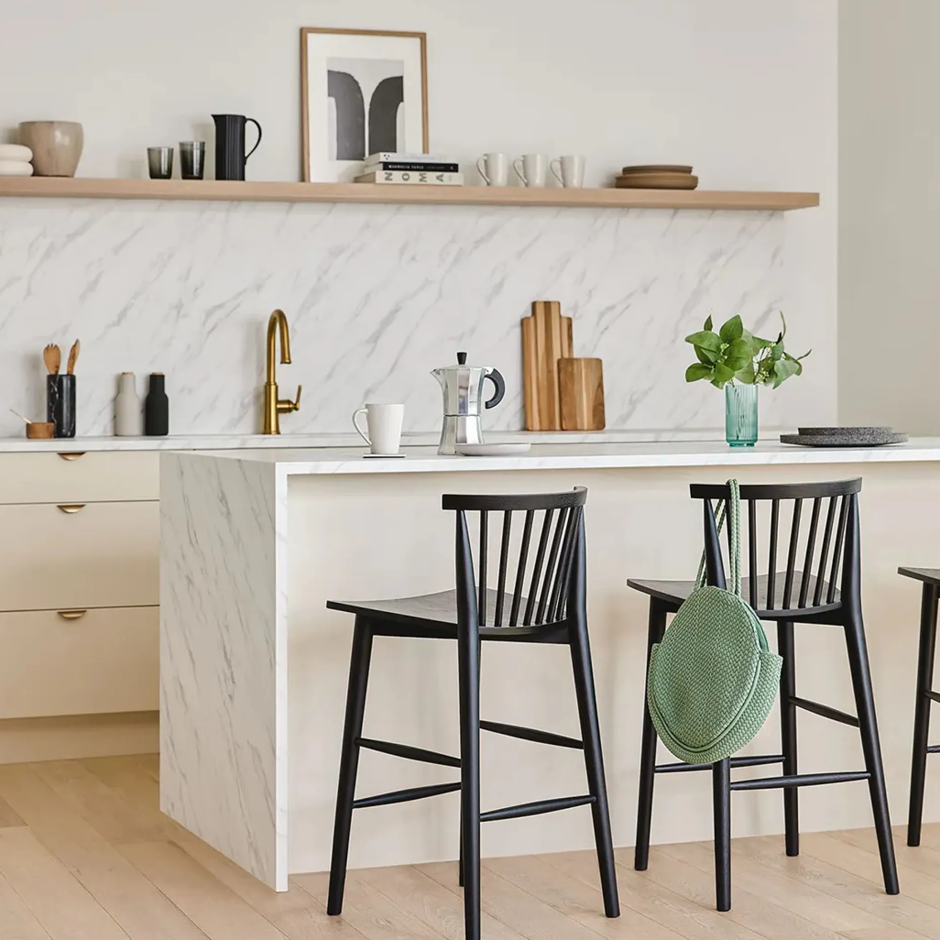 Rus Counter Stool - Black