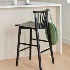 Rus Counter Stool - Black