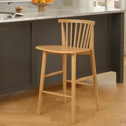 Rus Counter Stool - Light Oak