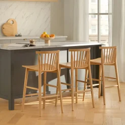 Rus Counter Stool - Light Oak