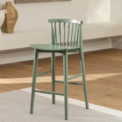Rus Counter Stool - Norfolk Green