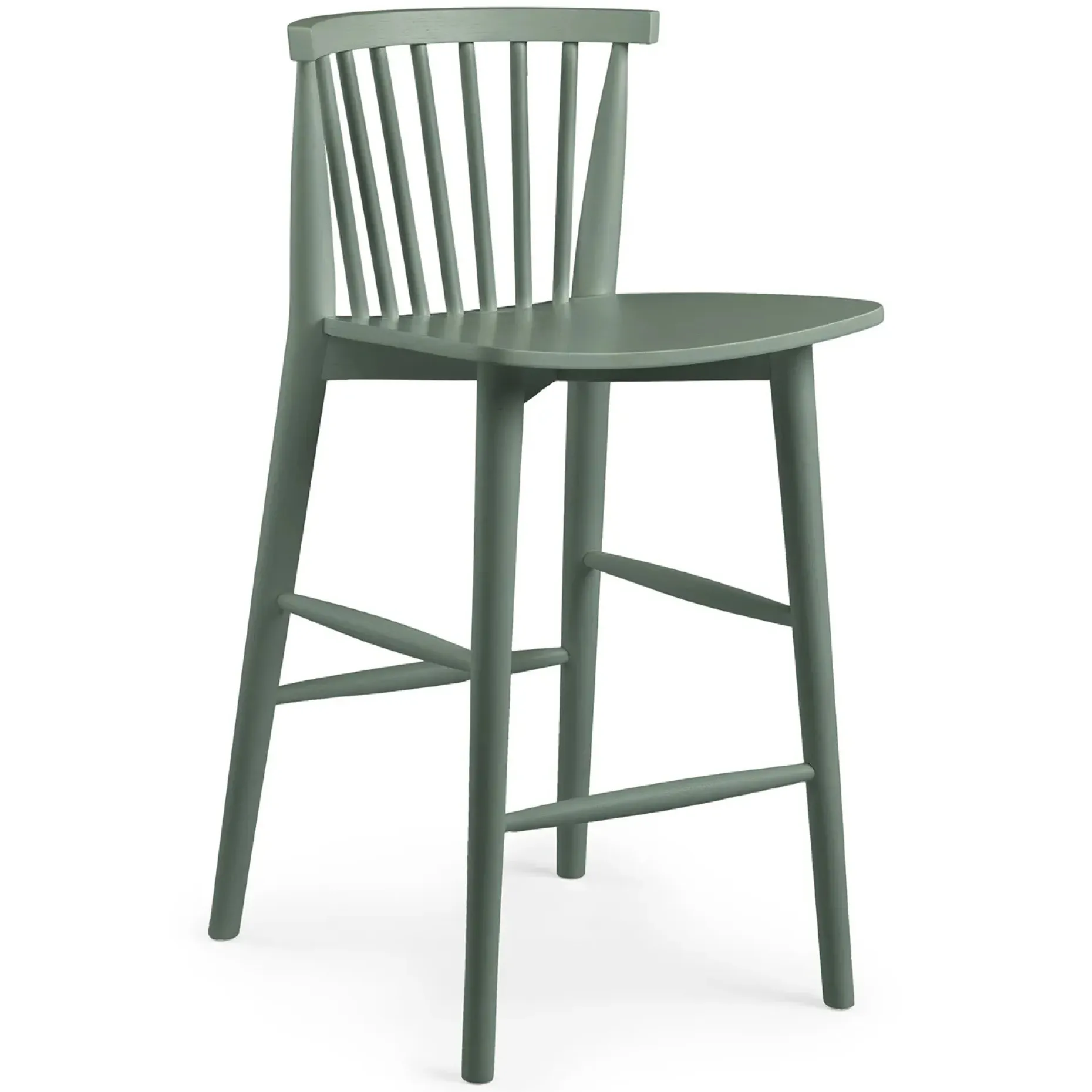 Rus Counter Stool - Norfolk Green