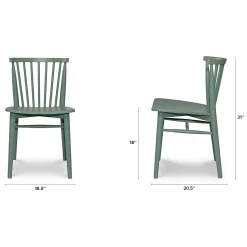 Rus Dining Chair - Norfolk Green