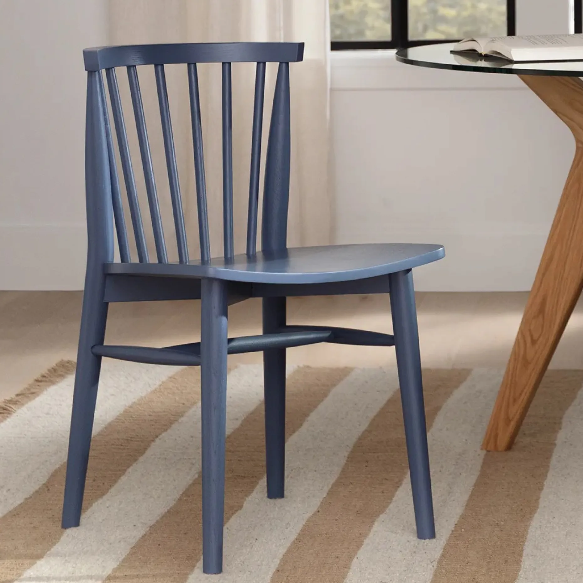 Rus Dining Chair - Oslo Blue