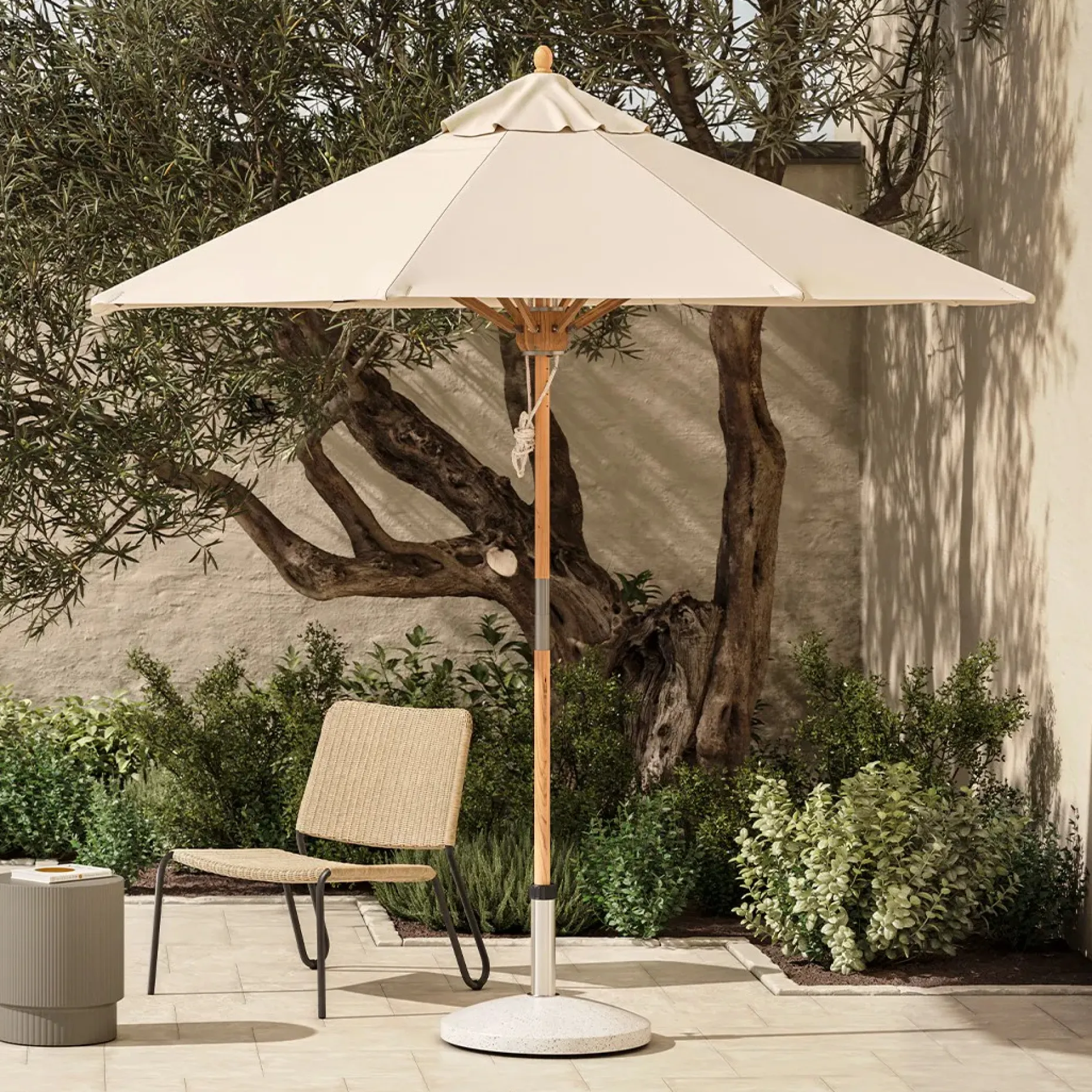 Rutbeek Umbrella - Coast Taupe