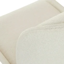 Rya Office Chair - Ivory Wool Bouclé