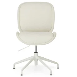 Rya Office Chair - Ivory Wool Bouclé