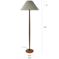Rye Floor Lamp - Walnut