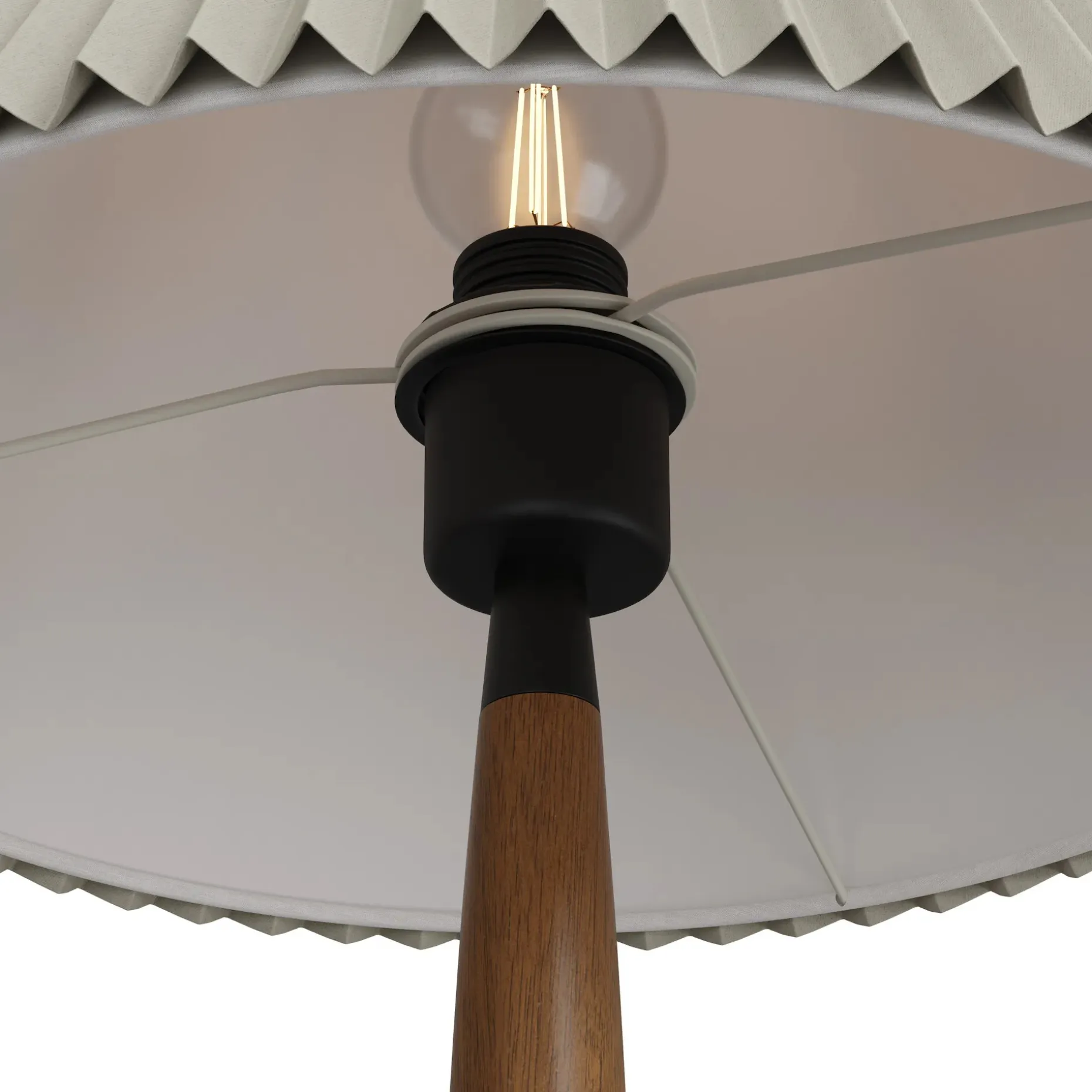 Rye Table Lamp - Walnut