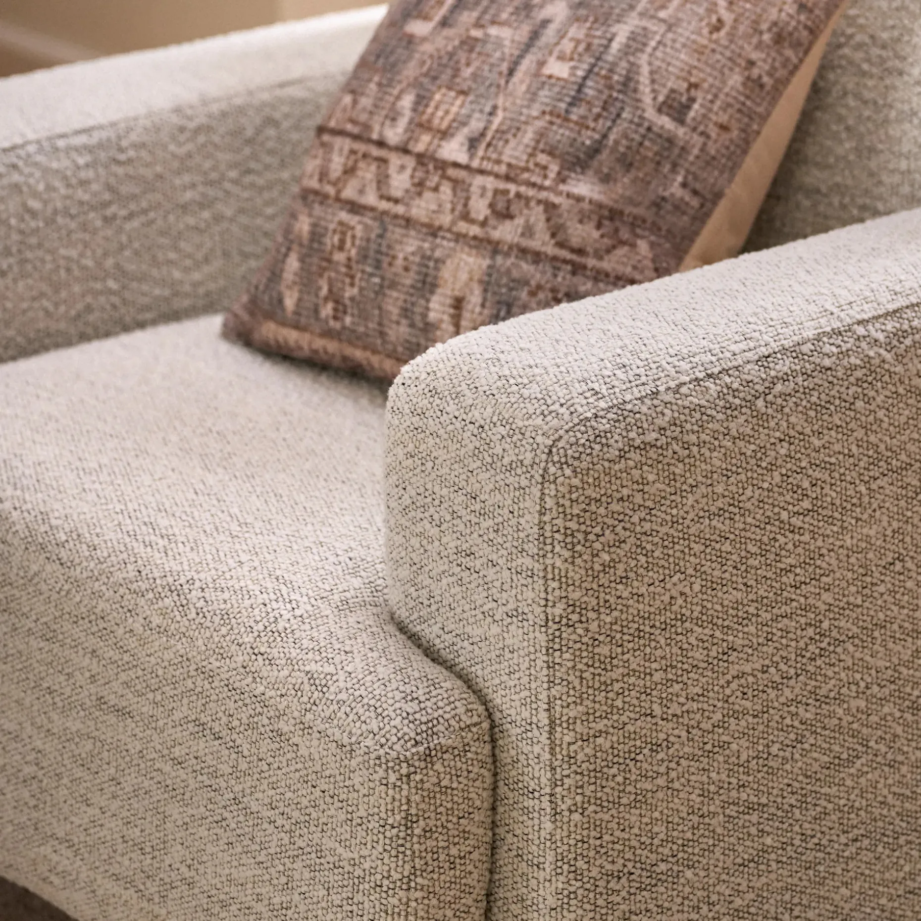 Sadie 44" Lounge Chair - Pepper Ivory
