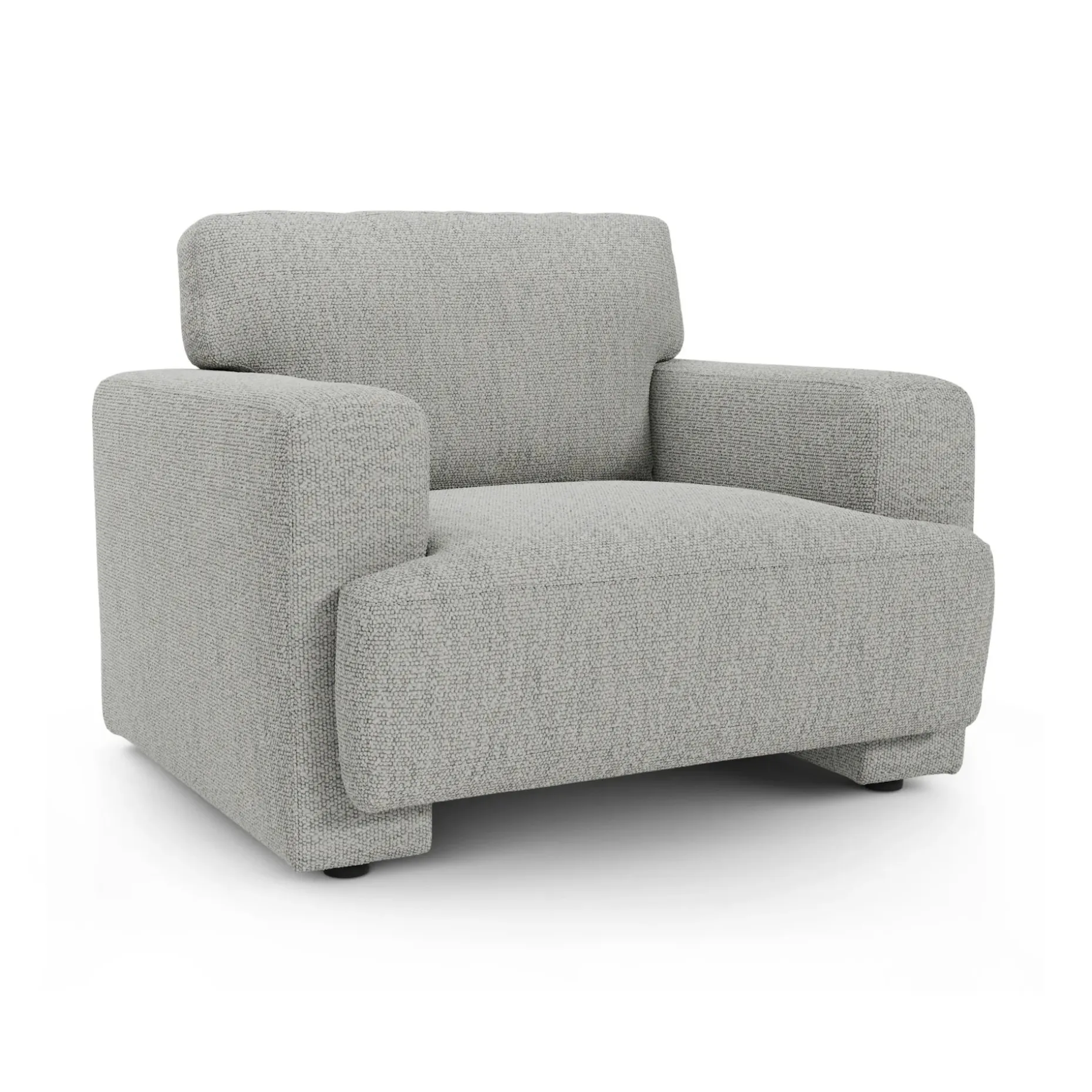 Sadie 44" Lounge Chair - Pepper Ivory