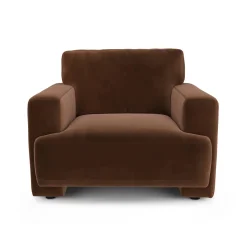 Sadie 44" Velvet Lounge Chair - Hale Earth
